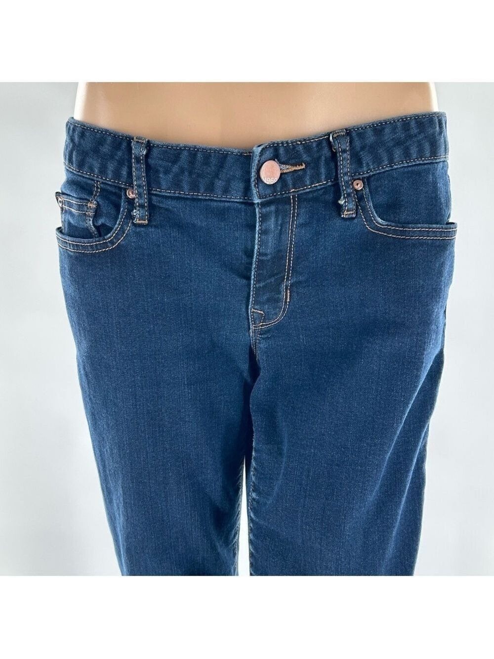 Gap 1969 Dark Wash Skinny Jeans Size 30 Short - Picture 3 of 10